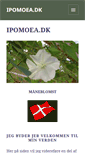 Mobile Screenshot of ipomoea.dk